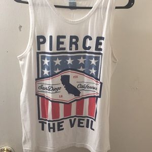 Pierce the Veil San Diego CA tank top